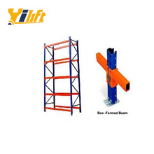 Heavy Duty Structure Pallet Racking 88 BOX-FORMED BEAM